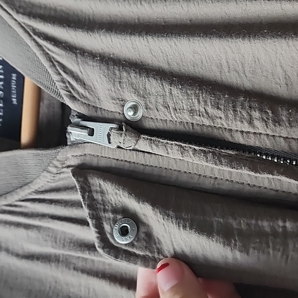 All Saints Ellis Parka Duster Bomber Long Jacket Coat - Picture 6 of 11